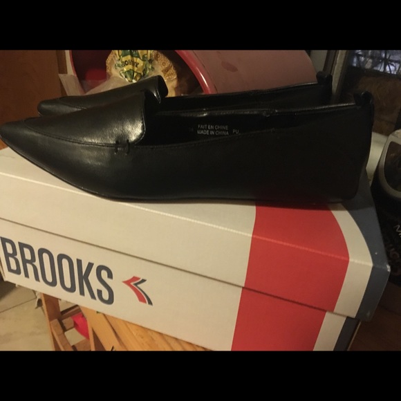 Unworn Matt & Nat Vegan Black Shanti Flats W 7/38 - Picture 7 of 8